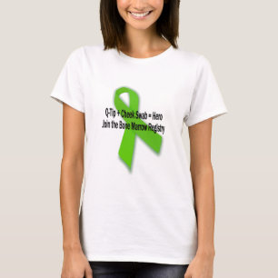 Camiseta Únase al registro del donante de la médula