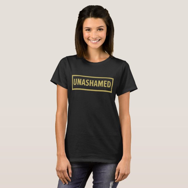 Camiseta Unashamed (Anverso completo)
