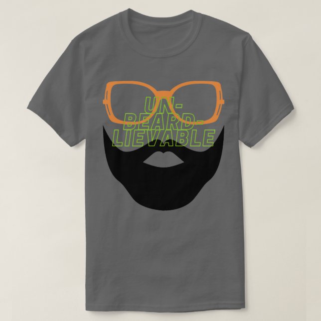 Camiseta UnBEARDlievable Beard (Diseño del anverso)