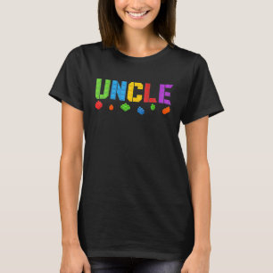 Camiseta Uncle Blocks Master Builder Brick Builder Birthda