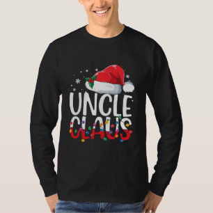 Camiseta Uncle Claus Matching Family Navidades Pajamas
