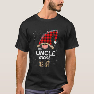 Camiseta Uncle Gnome Buffalo Plaid Mateo Family Christma