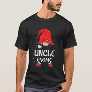Camiseta Uncle Gnome Buffalo Plaid Mateo Family Christma
