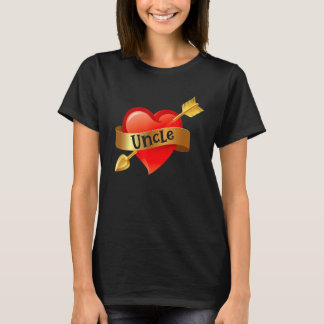 Camiseta Uncle Heart Love Happy Valentines Day Cupid Uncle