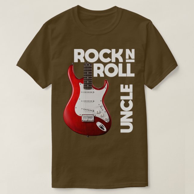 Camiseta Uncle Love Rock n Roll Funny TShirt (Diseño del anverso)