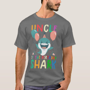 Camiseta Uncle of the birthday shark shirt birthday family 