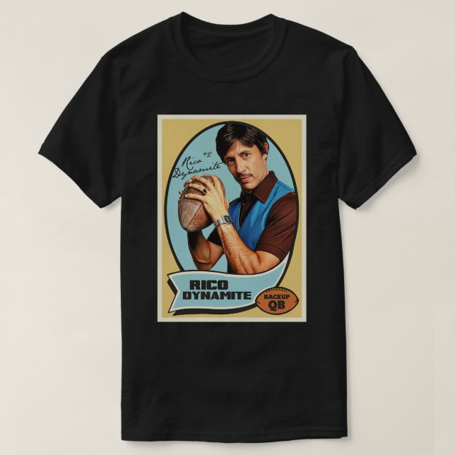 Camiseta Uncle Rico Dynamite Trading d (Diseño del anverso)