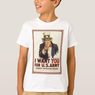 Camiseta Uncle Sam - I Want You T-Shirt