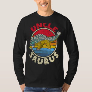 Camiseta Uncle Saurus I Ankylosaurus Dinosaur I Family Matc