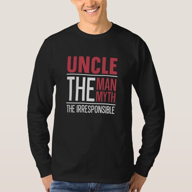 Camiseta Uncle The Myth Family Uncle (Anverso)