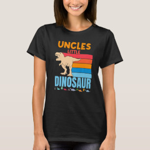 Camiseta Uncles Pequeña familia de dinosaurios Trex Uncle N