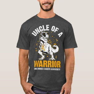 Camiseta Unclesaur De Conciencia Sobre El Cáncer Infantil D