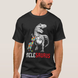 Camiseta Unclesaurus Autism Awareness Uncle Saurus Family G