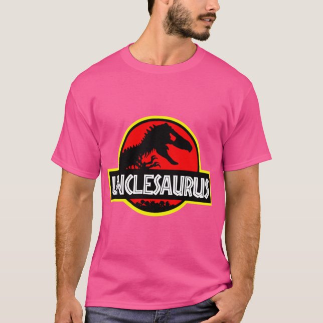 Camiseta Unclesaurus Re Funny Uncle s retro (Anverso)