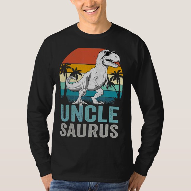 Camiseta Unclesaurus Rex Dinosaur Tío Saurus (Anverso)