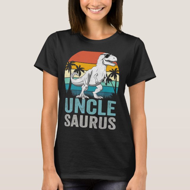 Camiseta Unclesaurus Rex Dinosaur Tío Saurus (Anverso)