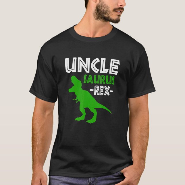 Camiseta Unclesaurus Rex Dinosaur Tío Saurus (Anverso)