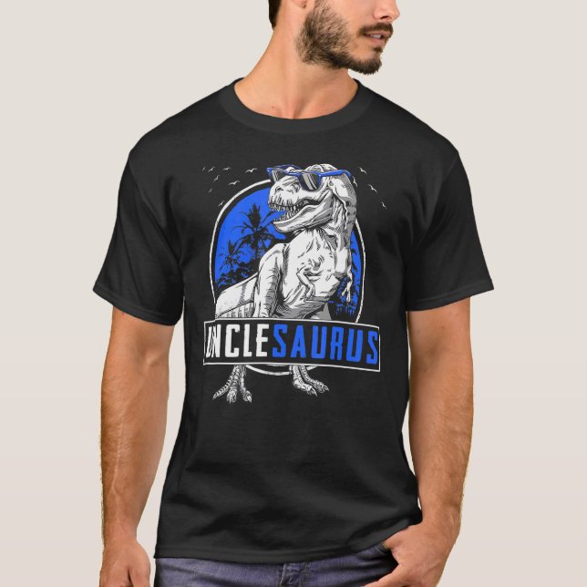 Camiseta Unclesaurus Rex Uncle Saurus Dinosaur (Anverso)