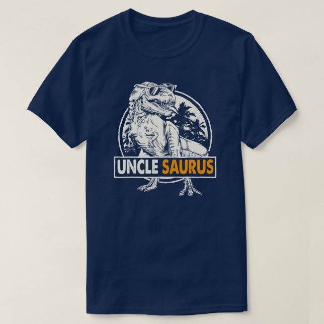 Camiseta Unclesaurus T rex Dinosaur Men Uncle Saurus (Diseño del anverso)