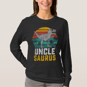 Camiseta Unclesaurus T Rex Dinosaur Uncle Saurus Family Mat
