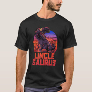 Camiseta Unclesaurus T Rex Uncle Saurus Retro Dinosaur