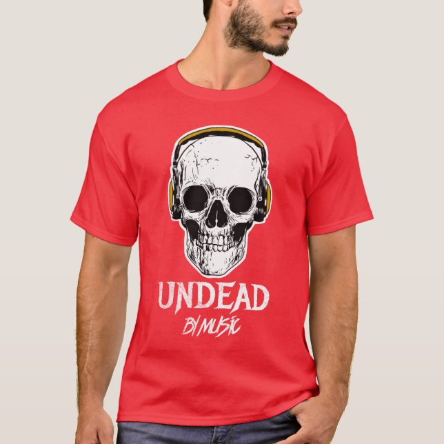 Camiseta Undead de los amigos de la música (Anverso)