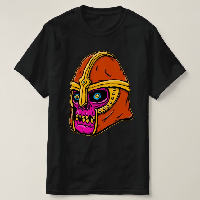 Camiseta Undead Helmet Soldier (Diseño del anverso)