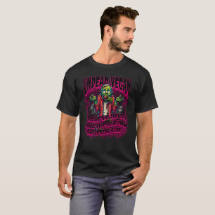 Camiseta Undead Vegan Zombie Halloween