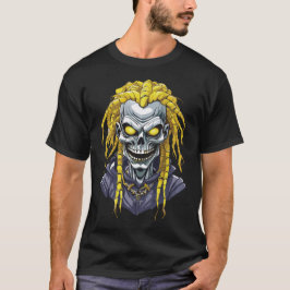 Camiseta Undead With Yellow Dreadlocks 