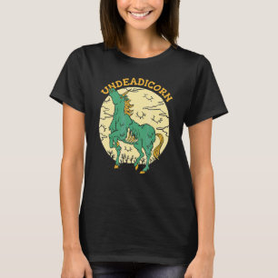 Camiseta Undeadicorn Unicorn Zombie Werewolf Halloween