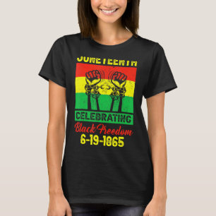 Camiseta Undécima celebración de 1865 Black Freedom African