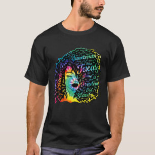 Camiseta Undécimo Día de la Libertad para los Afroamericano