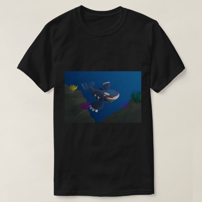 Camiseta Under the Sea - Kyogre .png (Diseño del anverso)