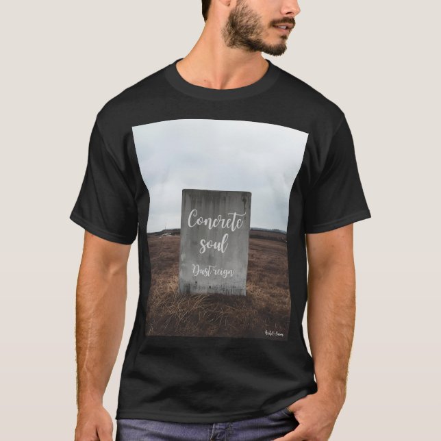 Camiseta Underground concrete streetwear Black T-shirt (Anverso)