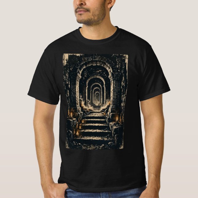 Camiseta Underground Crypt (Anverso)