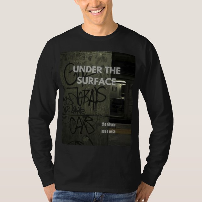 Camiseta Underground Graffiti Chaos T-shirt Streetwear (Anverso)