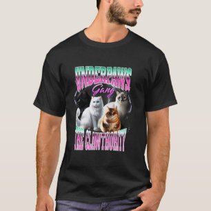 Camiseta Underpaws Gang The Clawthority Bootleg Cat Gang Fu