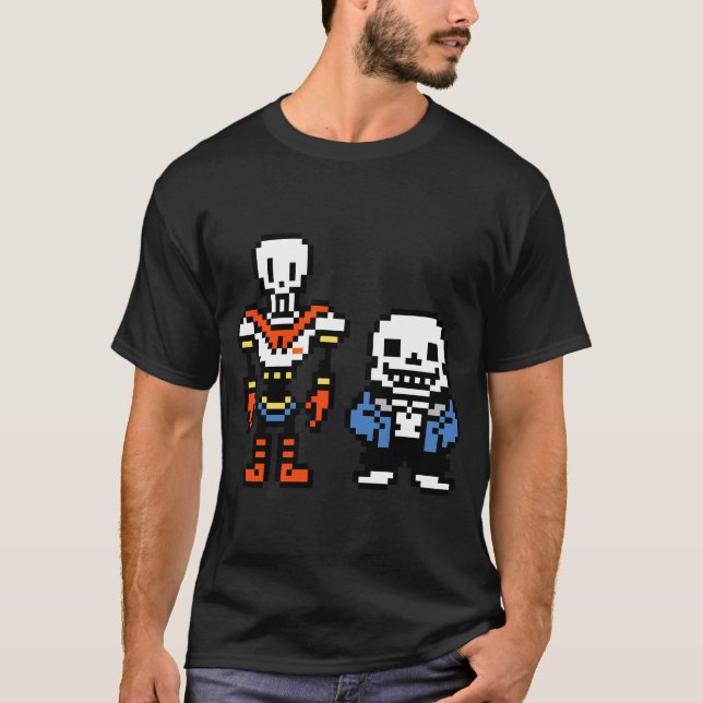 Camiseta Undertale - Skeleton (Anverso)