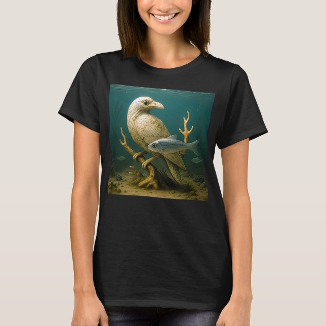 Camiseta Underwater Raven Fantasy (Anverso)