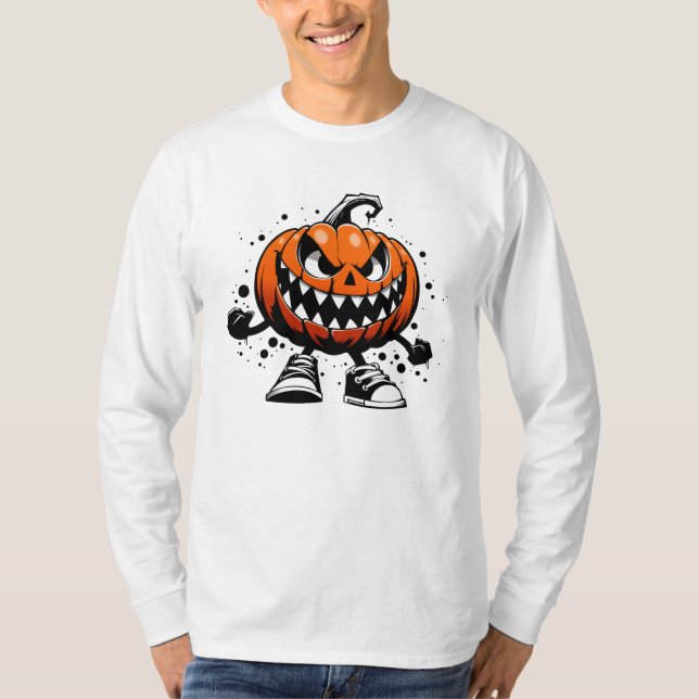 Camiseta Une Citrouille prend vie (Anverso)