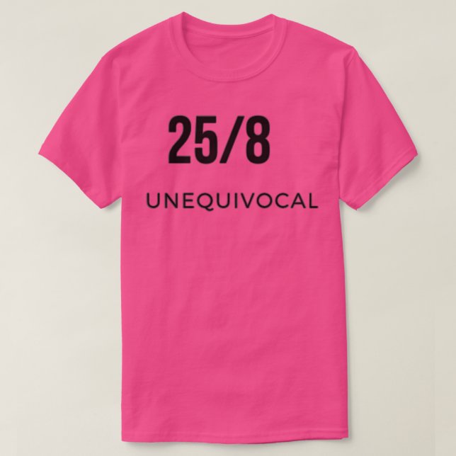 Camiseta Unequivocal 258 Hustler (Diseño del anverso)