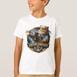 Camiseta Únete a la Élite. Únete a las Tropas Meow