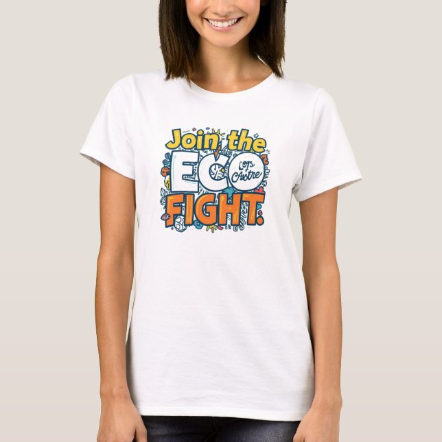 Camiseta Únete a la lucha ECO (Anverso)