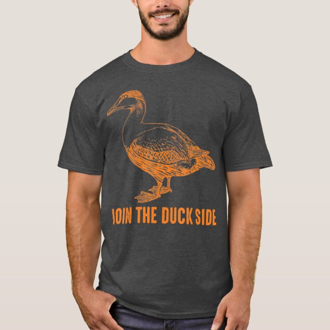 Camiseta Únete a los Chistes de pájaro humorísticos del lad (Anverso)