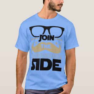 Camiseta Únete A Los Diversos Saltos De Barba Del Lado De L