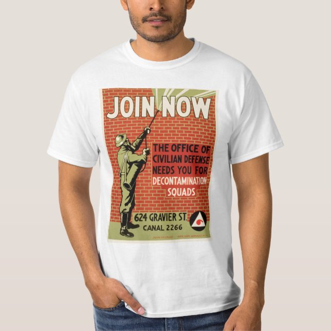 Camiseta Únete ahora ~ Defensa civil (Anverso)