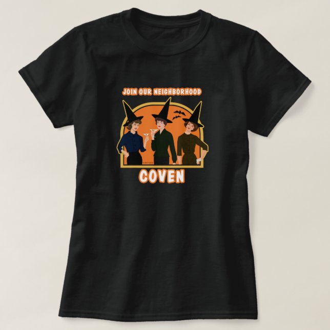 Camiseta Únete al cobertizo del barrio. (Diseño del anverso)