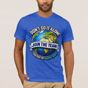 Camiseta Únete al equipo – Diseño de colaboración global