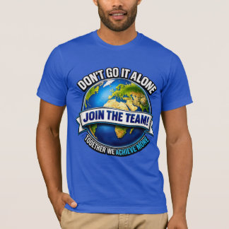 Camiseta Únete al equipo – Diseño de colaboración global