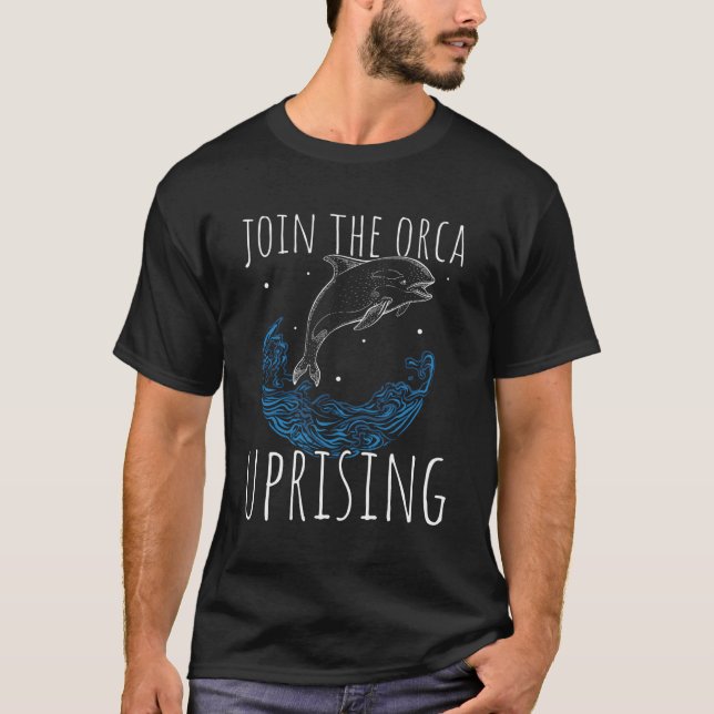 Camiseta Únete al levantamiento de Orca (Anverso)